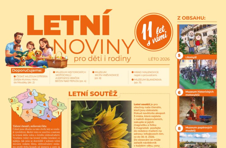 LETNÍ NOVINY DO KAŽDÉ RODINY 2026